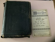 Very Old Bible,found In Loft.