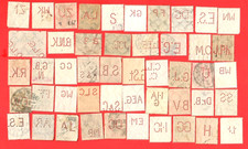 GERMANY PERFIN STAMPS Used