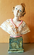 Arman Porcelain - Bust of Young Spanish Senorita- Vintage 1950/60's