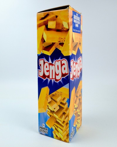Jenga original wood block game - wood,