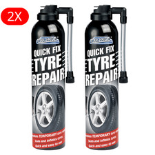 2x Quick Fix Tyre Repair Kit
