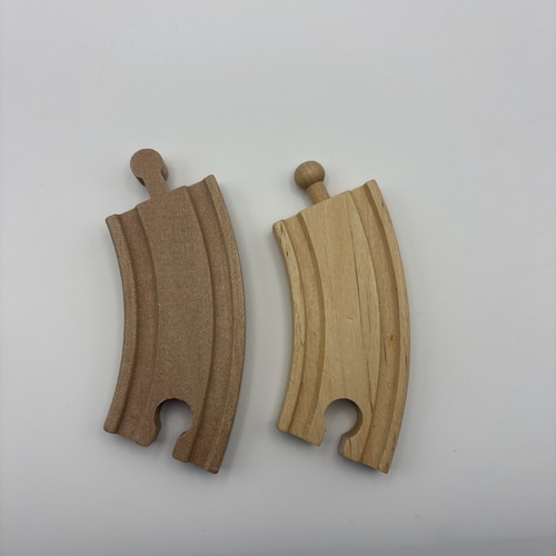 Wooden train track - wooden,