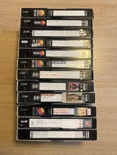 12 used Blank VHS Video