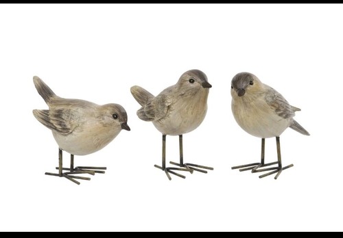Finches bird ornament - finches, garden