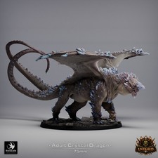Crystal Dragon Large D&D