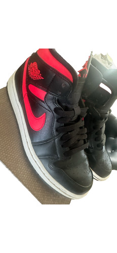 jordan+1+mid+siren+red+size+5