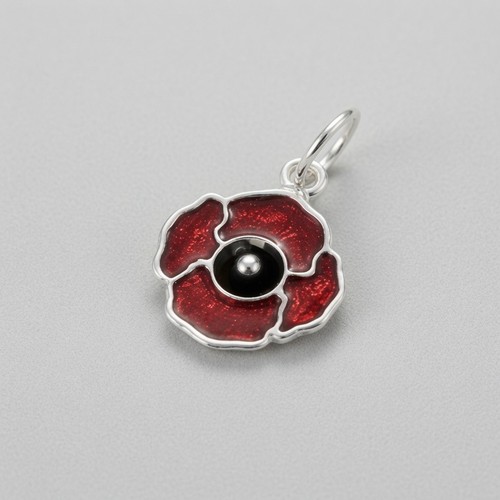 Sterling silver enamelled - sterling, &