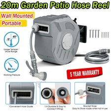 20m Garden Patio Hose Reel