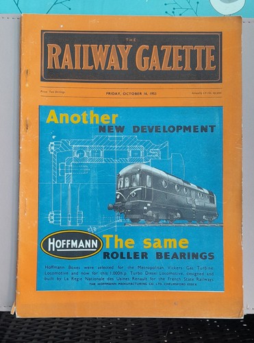 Railway gazette october - railway,
