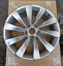 1x GENUINE VW TURBINE PASSAT CC SCIROCCO 18" ALLOY WHEEL 3C8601025D 3C8601025AB