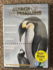New & Sealed “March Of The Penguins” DVD Region 2 - Morgan Freeman