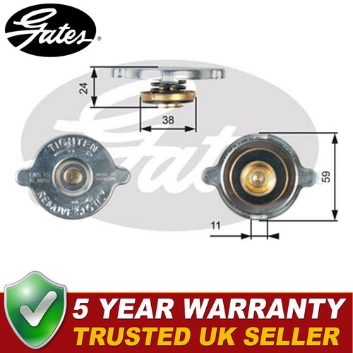 Gates radiator cap fits - cap,