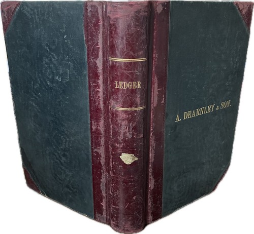 Vintage ledger business - ledger, book
