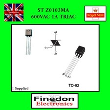 ST Z0103MA Triac 1A 600VAC