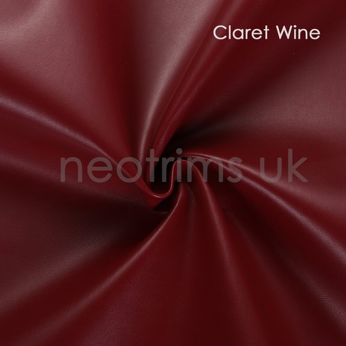 Faux leather fabric smooth - faux,