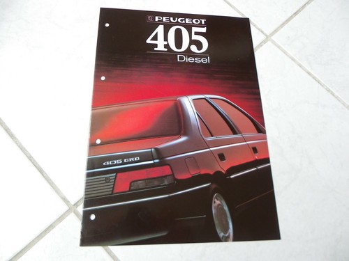 Peugeot 405 diesel 1988 - peugeot,
