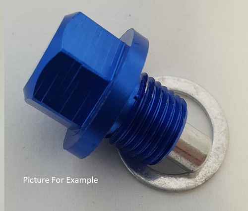 Magnetic oil sump nut - sump, for