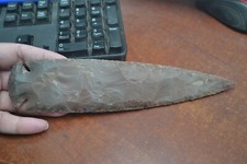 AGATE STONE SPEARHEAD