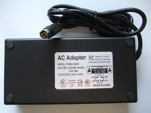 24v 67a 160w - 6.67a, pin