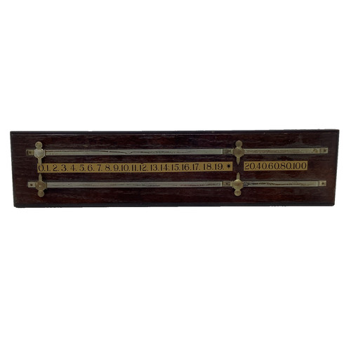 Vintage wood brass snooker - wood, &