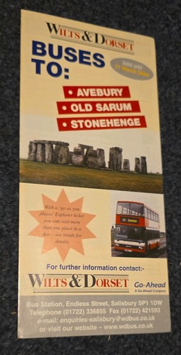 Wilts dorset bus timetable - wilts,