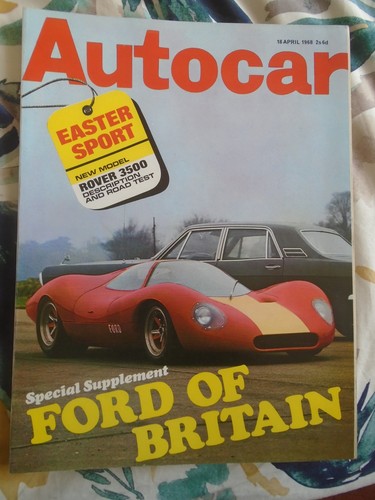 Autocar apr 1968 ford of - 1968,