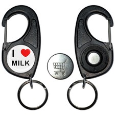Milk I Love Carabiner £1/€1