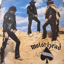 Motörhead Ace of Spades Vinyl Record BRON531 (Bronze, 1980) 12" LP