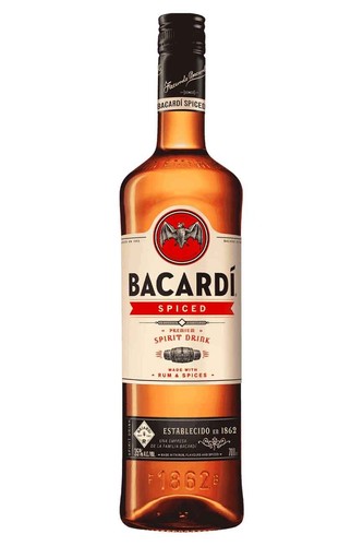 Bacardi spiced rum smooth with - bacardi,