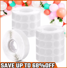 100Pcs/1Roll Adhesive Tape Double Sided Glue Sticker DIY Air Balloon Decor