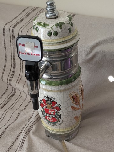 Vintage becks beer pump - vintage,