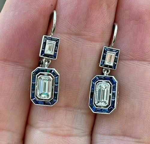 Vintage style emerald cut - vintage,
