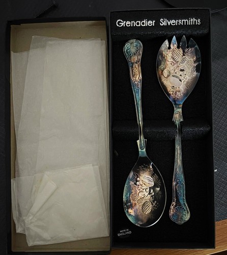 Grenadier silver plate - plate, serving