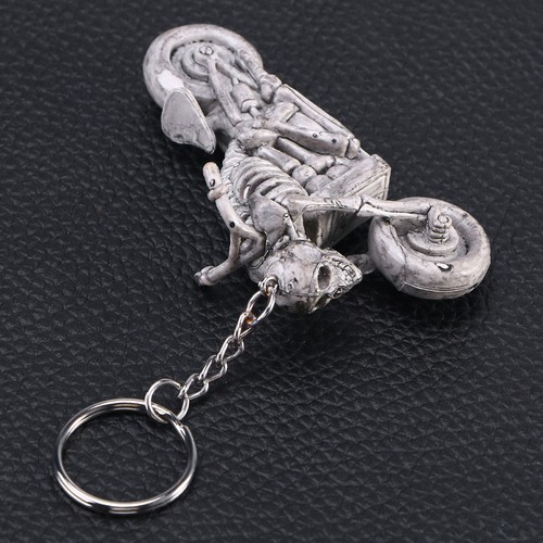 Motorbike keyring pendant - motorbike,