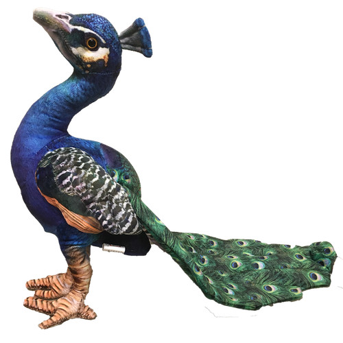 Peacock plush stuffed - peacock,