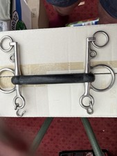 Hard Rubber Mouth Pelham Bit