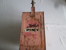 VINTAGE ALADDIN PINK PARAFFIN CAN