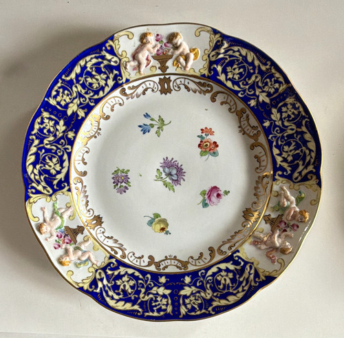 Pair antique capodimonte - capodimonte, style