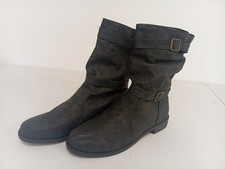 Women's Black Faux Leather