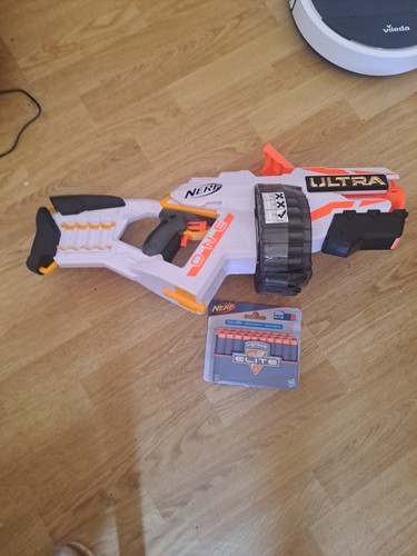 Nerf gun and bullets - nerf,