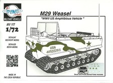 Planet Models 1/72 (20mm) M29 Weasel Tracked Vehicle