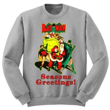 Mens Batman Retro Christmas