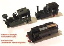 Roco H0e steam loco 12V