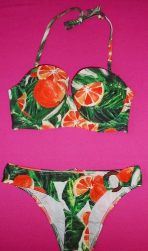 Next oranges bikini set - set, green