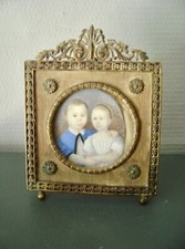 Precious Miniature Portrait of