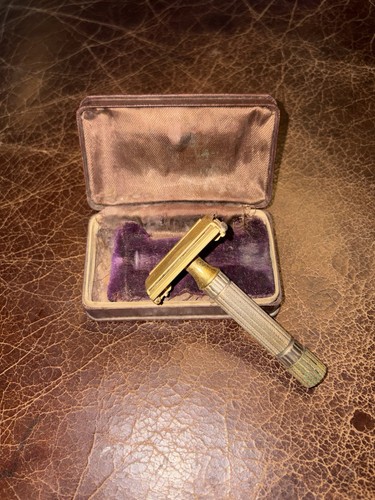 1940s gillette aristocrat gold - gillette,