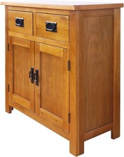 Rustic Oak Sideboard with 2
