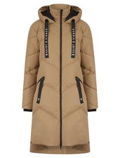 Women's Ladies Long Quilted