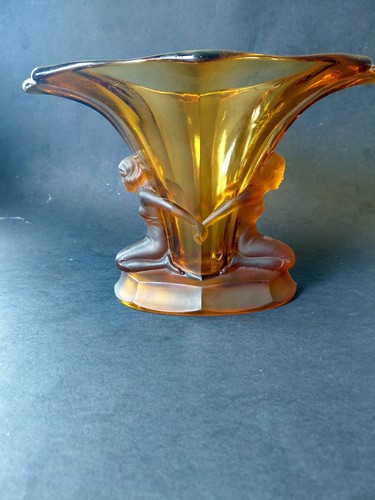 Walther rare art - deco, amber