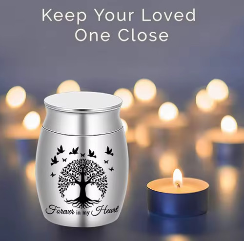 Small keepsake urns - small, human